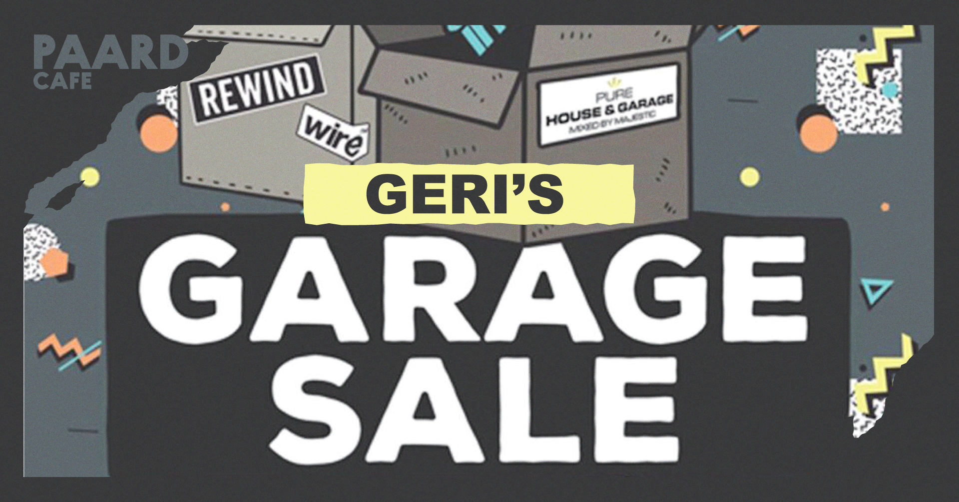 Paardcafe Geri's Garage Sale! PAARD