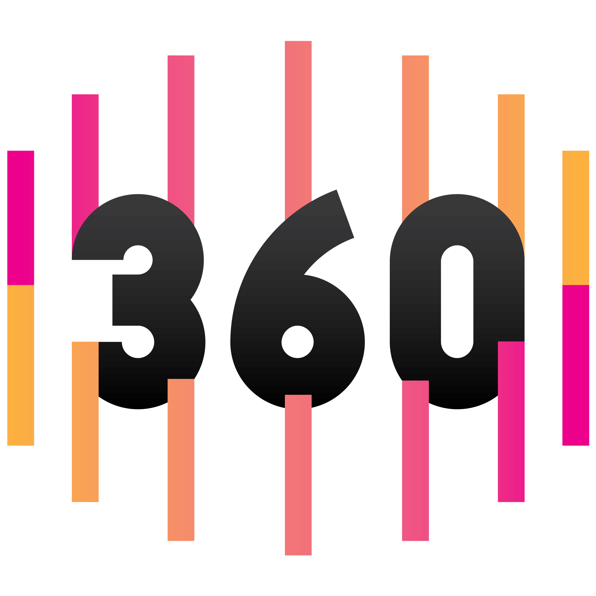 360 logo zwart